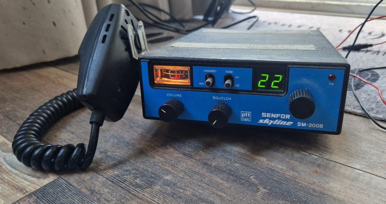 Senfor Skyline, 'Bakkie' MC-27 met Sirtel voeding en antenne, Telecommunicatie, Zenders en Ontvangers, Ophalen, Gebruikt, Zender en Ontvanger