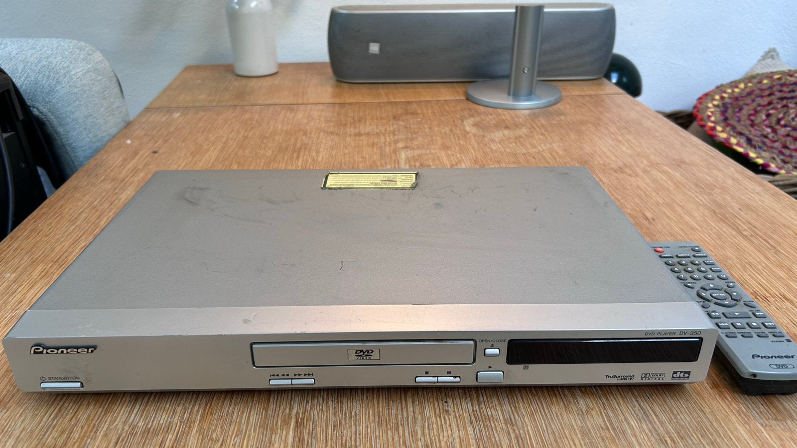 Pioneer DVD-speler DV-350 met afstandsbediening, Ophalen, Gebruikt, Dvd-speler, Pioneer