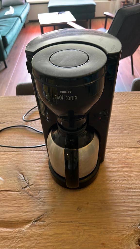 Philips Cafe Roma filterkoffie apparaat, Witgoed en Apparatuur, Koffiezetapparaten, Ophalen, 10 kopjes of meer, Koffiemachine