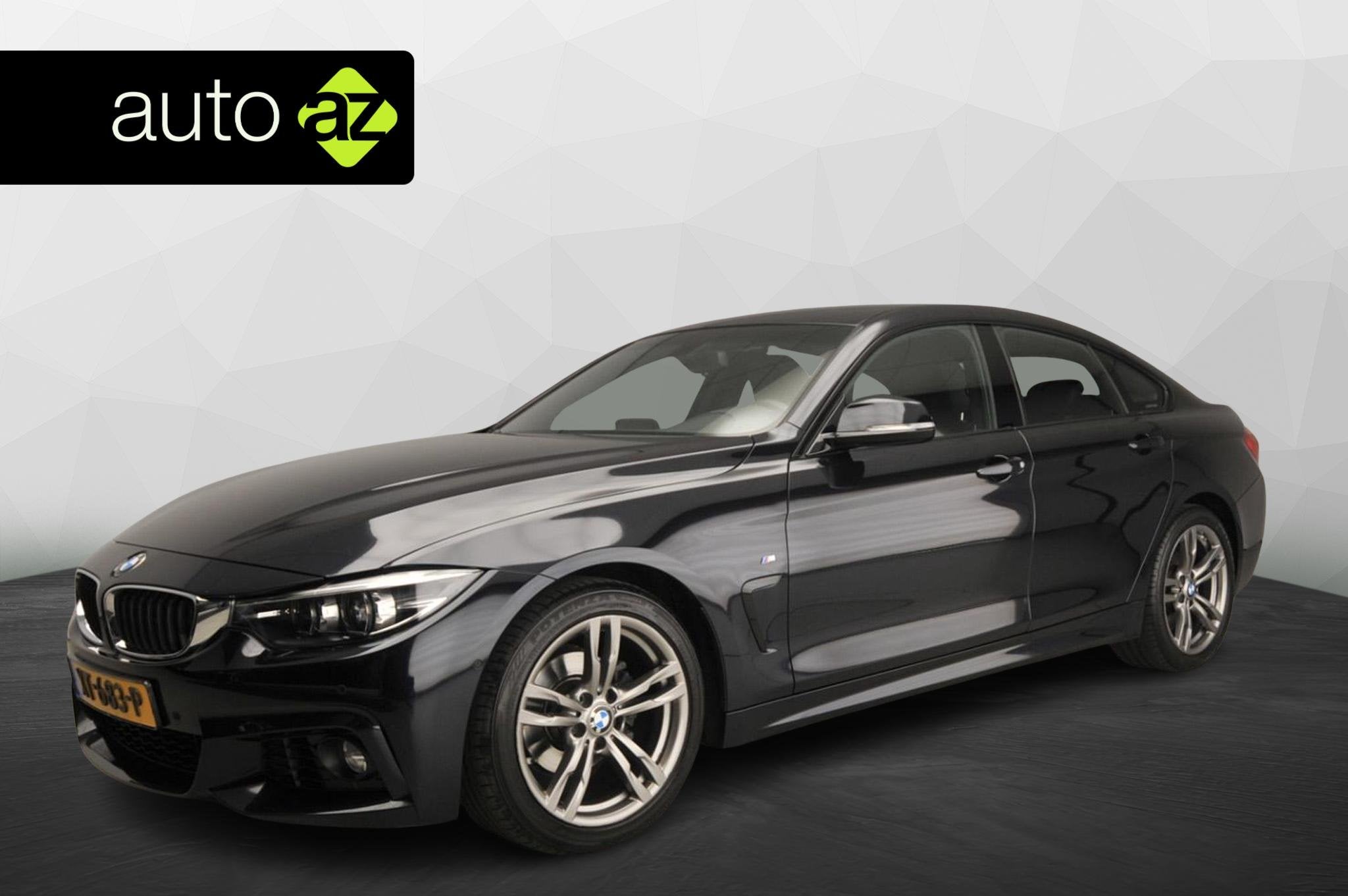 BMW 4 Serie Gran Coupé 418i M-Sportpakket / Cruise / Park a, Auto's, Automaat, Gebruikt, Zwart, Bedrijf