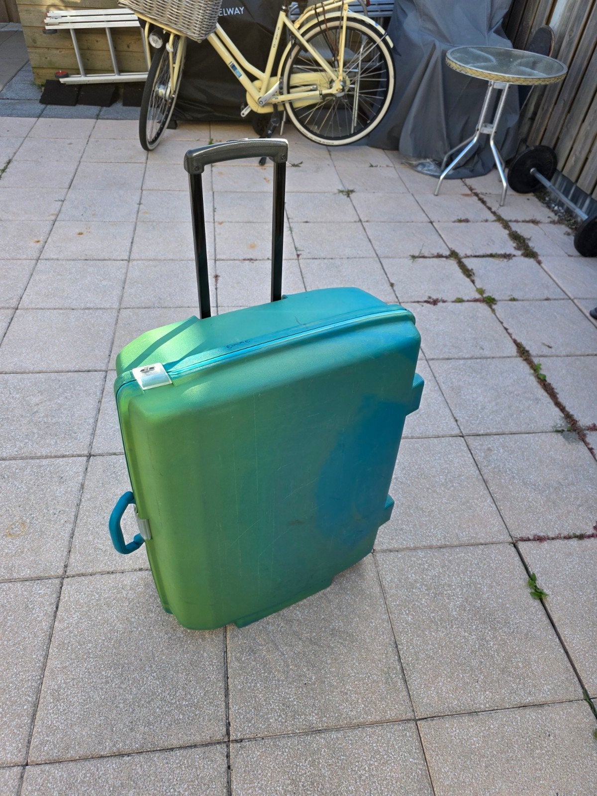 grote reiskoffer 75-55-25, Ophalen, Gebruikt, Hard kunststof, 45 tot 55 cm