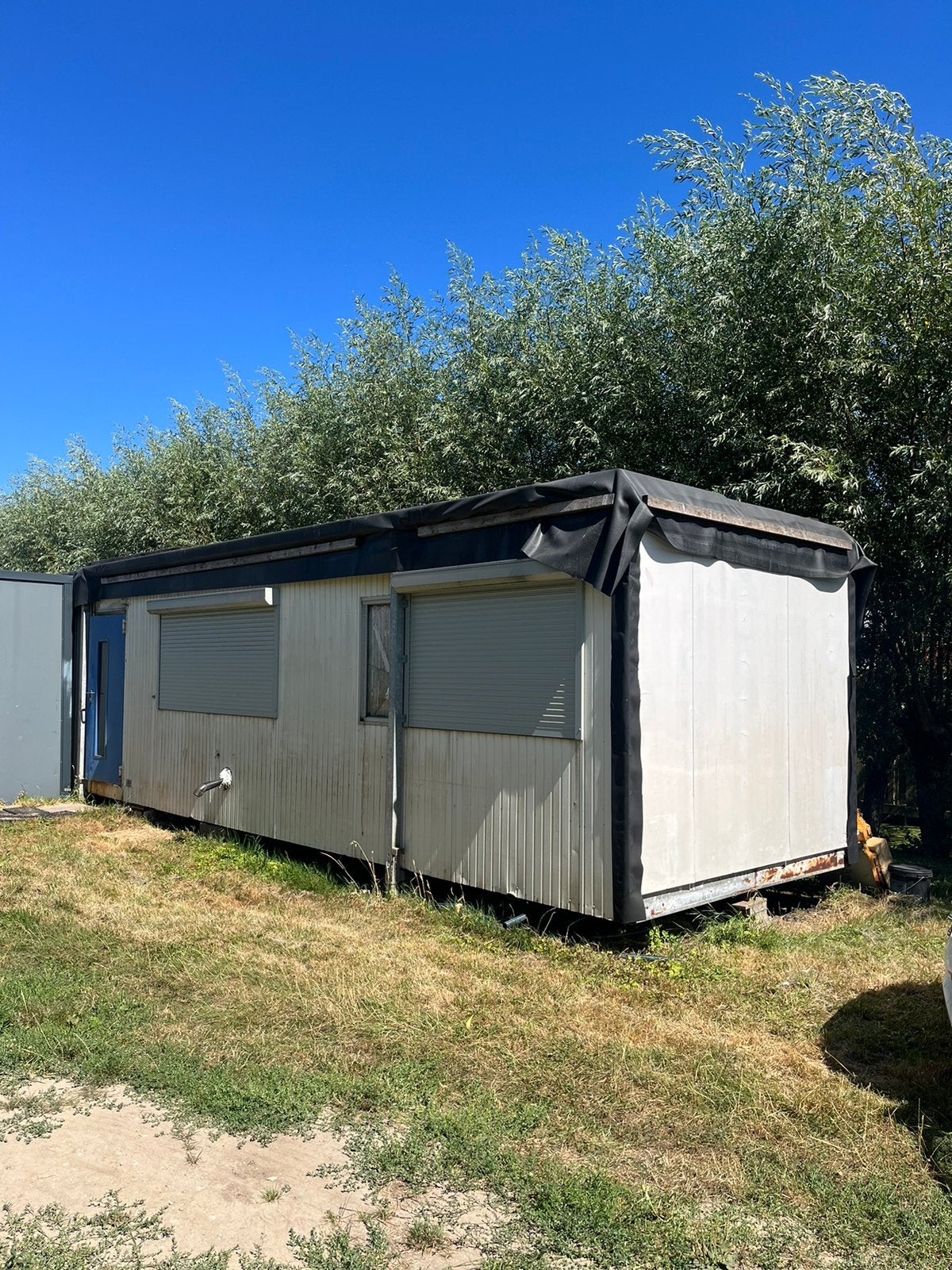 Portocabin woonunit / flexwoning 33m2, Caravans en Kamperen, Tot en met 2