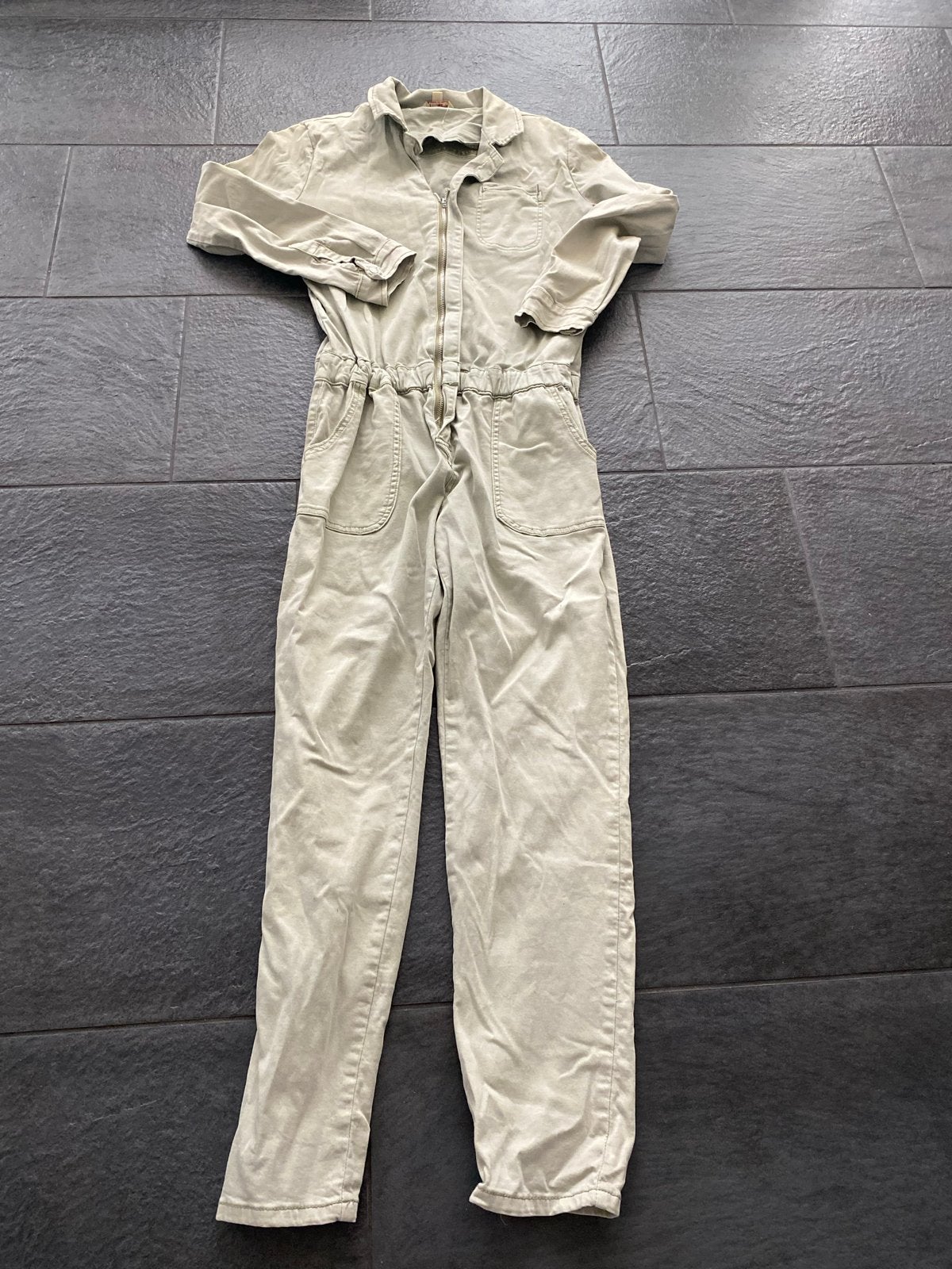 Place du Jour jumpsuit maat 38/M, Ophalen of Verzenden, Gedragen, Maat 38/40 (M), Beige