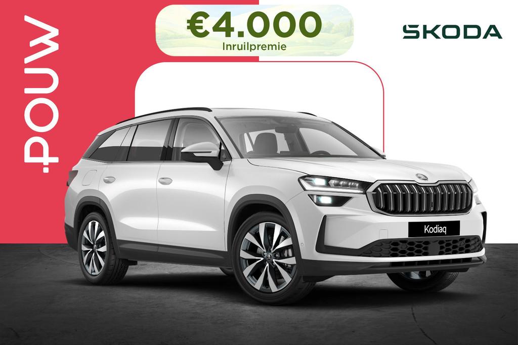Skoda Kodiaq 1.5 TSI 204pk PHEV Business Edition Plus | Pano, Auto's, Skoda, 12 maanden, 1498 cc, 4 cilinders, Bedrijf