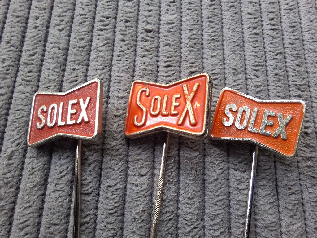 3x speld Solex, Ophalen of Verzenden, Overige onderwerpen