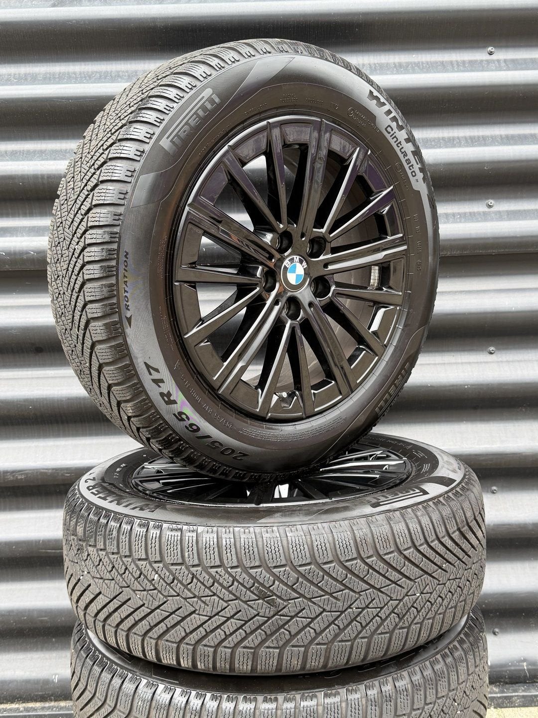 17”  BMW X1 U25 iX1 U11 U06  X2 U10 iX2 Velgen Winterbanden, Gebruikt, -, -, Banden en Velgen