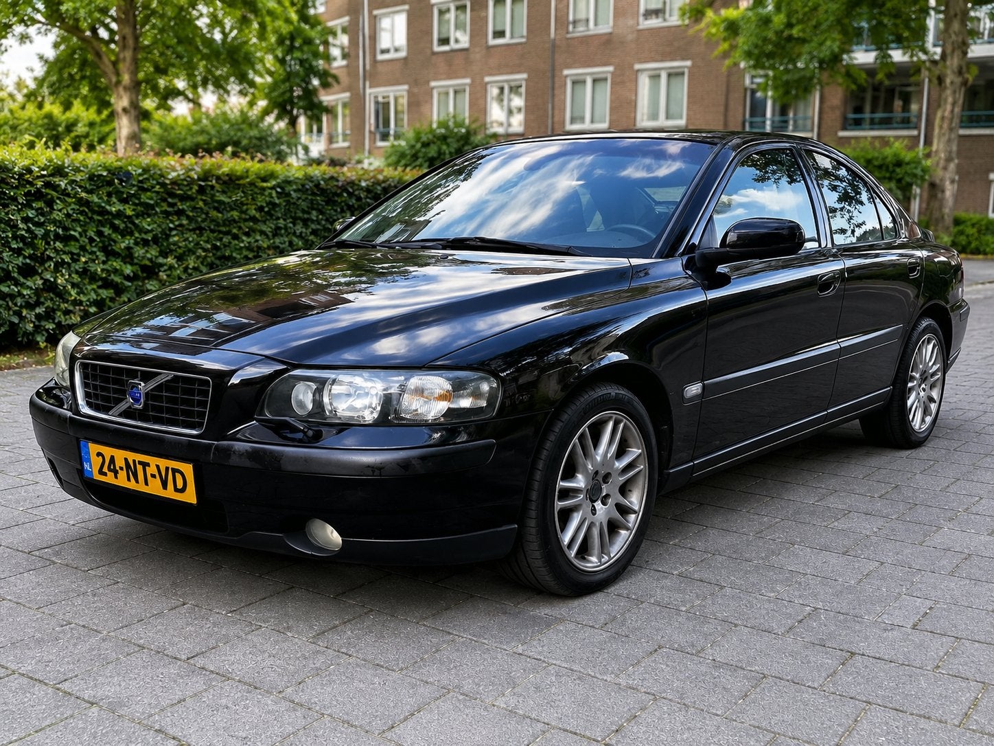 Volvo S60 2.0 T AUT 2004 Zwart spott prijs, Auto's, Volvo, Particulier, S60, ABS, Adaptieve lichten, Adaptive Cruise Control, Airconditioning