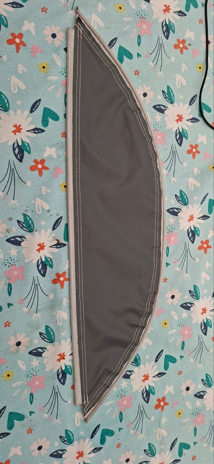 Wielflap caravan rond 75 breed en 20 hoog, Caravans en Kamperen, Ophalen of Verzenden