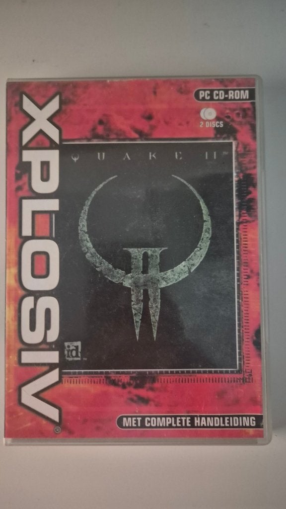 Quake II (PC) - DVD-hoes Uitgave - In Nette Staat, Spelcomputers en Games, Games | Pc, Zo goed als nieuw, Avontuur en Actie, 1 speler