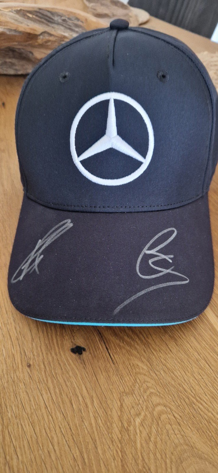 lewis Hamilton/George Russel signed cap, Ophalen of Verzenden, Nieuw, Overige typen, Overige merken