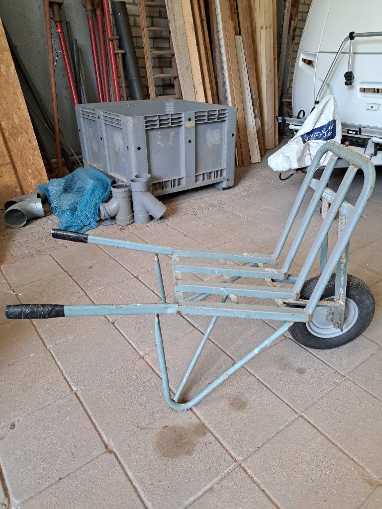 Matador steenkruiwagen, Ophalen, Eenwielig