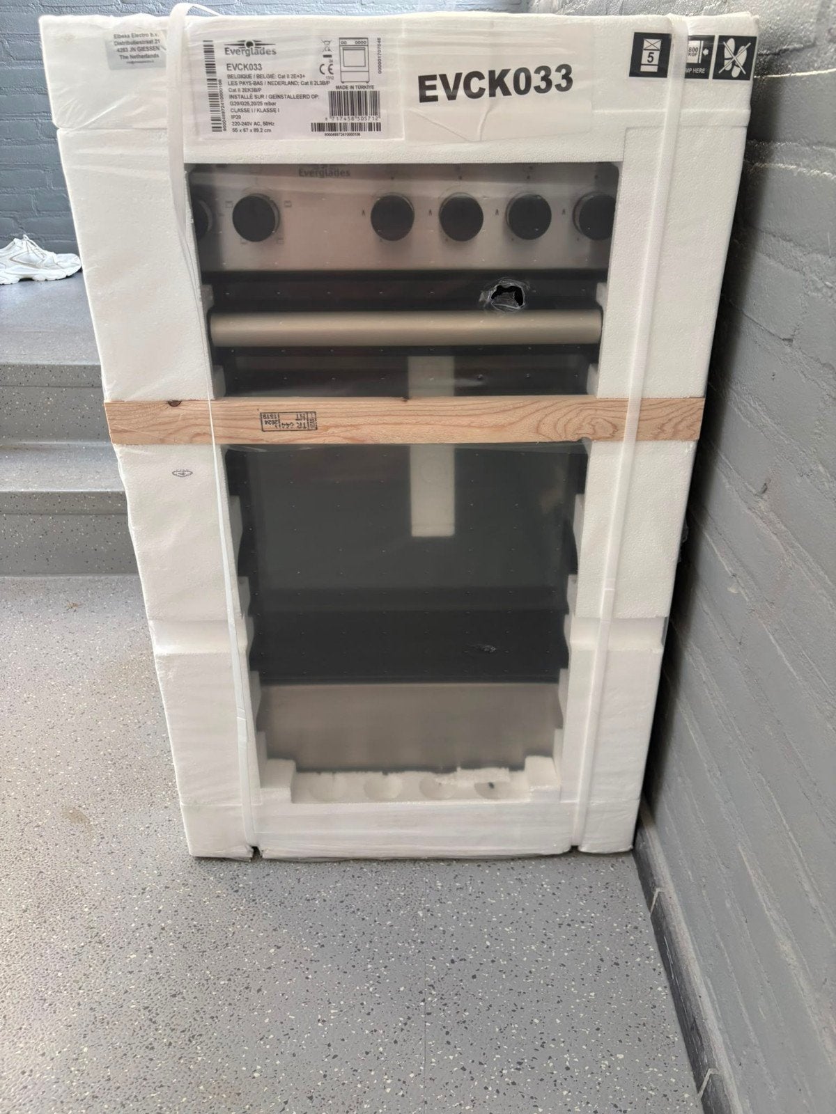 Hagelnieuw gasfornuis, Witgoed en Apparatuur, Ovens, Ophalen of Verzenden