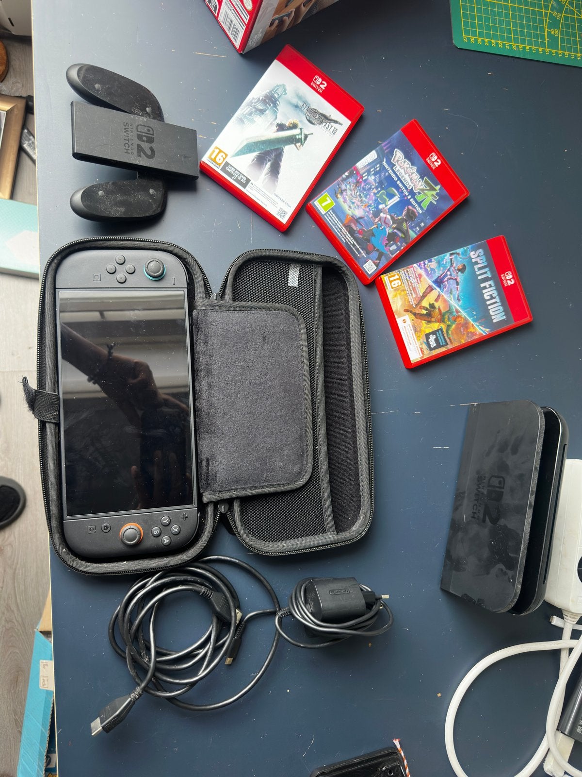 Nintendo Switch 2 met 3 games en accessoires, Overige genres, 1 speler, Ophalen of Verzenden, Zo goed als nieuw