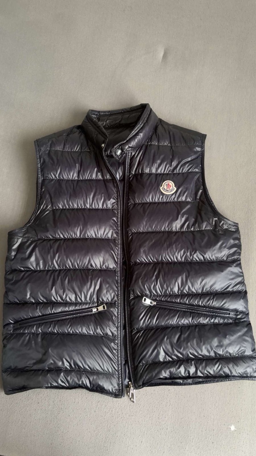 Moncler Gui Gilet Zwart - Maat 3 (M), Ophalen, Zo goed als nieuw, Maat 38/40 (M), Zwart