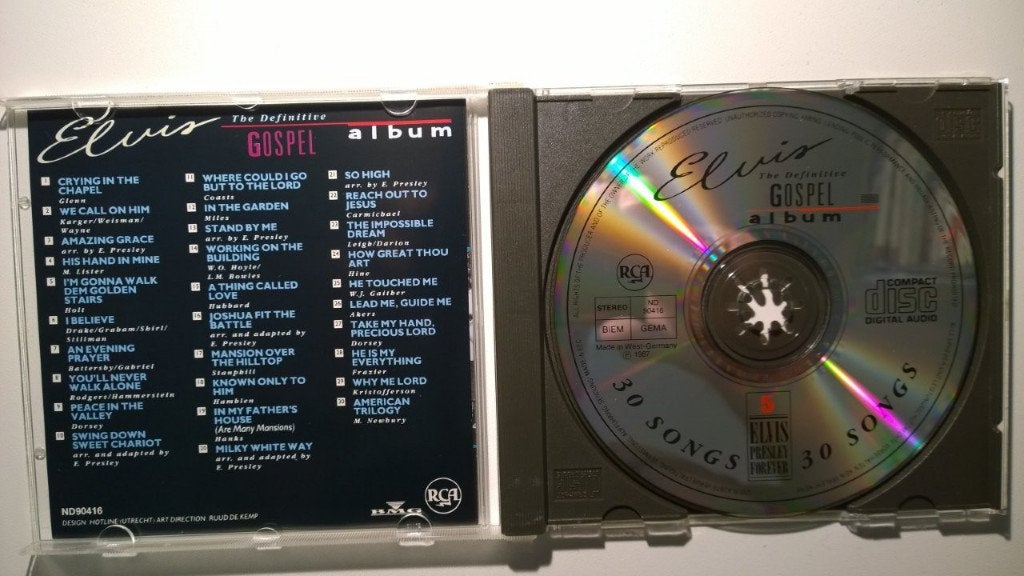 Elvis Presley - The Definitive Gospel Album, Ophalen of Verzenden, Zo goed als nieuw, Rock-'n-roll, Album