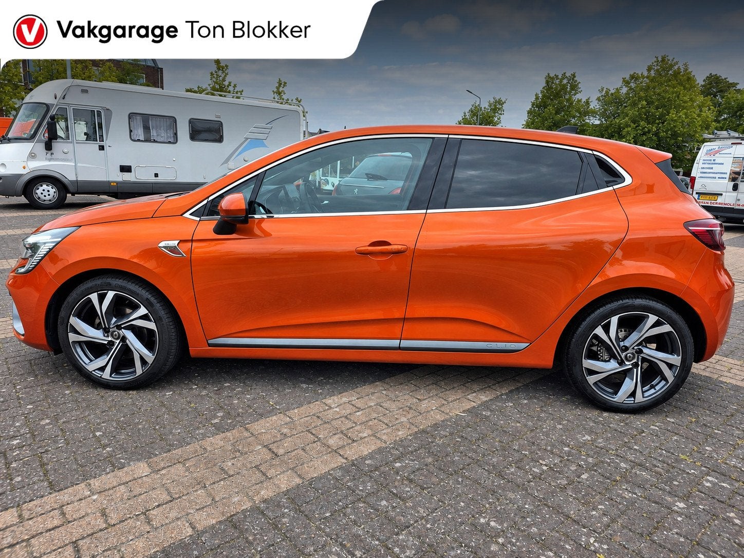 Renault Clio 1.0 TCe Initiale Paris|RS LINE|, Auto's, Voorwielaandrijving, Dealer onderhouden, Gebruikt, Overige kleuren