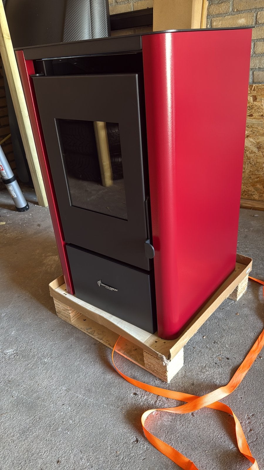Pelletkachel 7,5 kw nieuw €1000, Huis en Inrichting, Ophalen, Overige brandstoffen, Nieuw, Pelletkachel