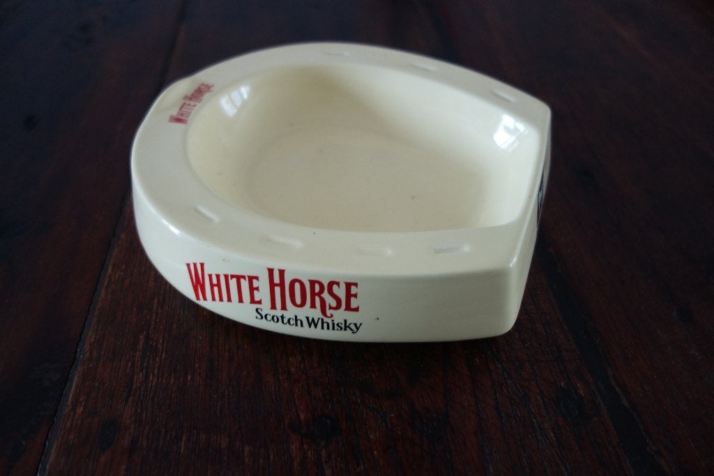Asbak Whisky White Horse, Ophalen of Verzenden, Zo goed als nieuw, Gebruiksvoorwerp