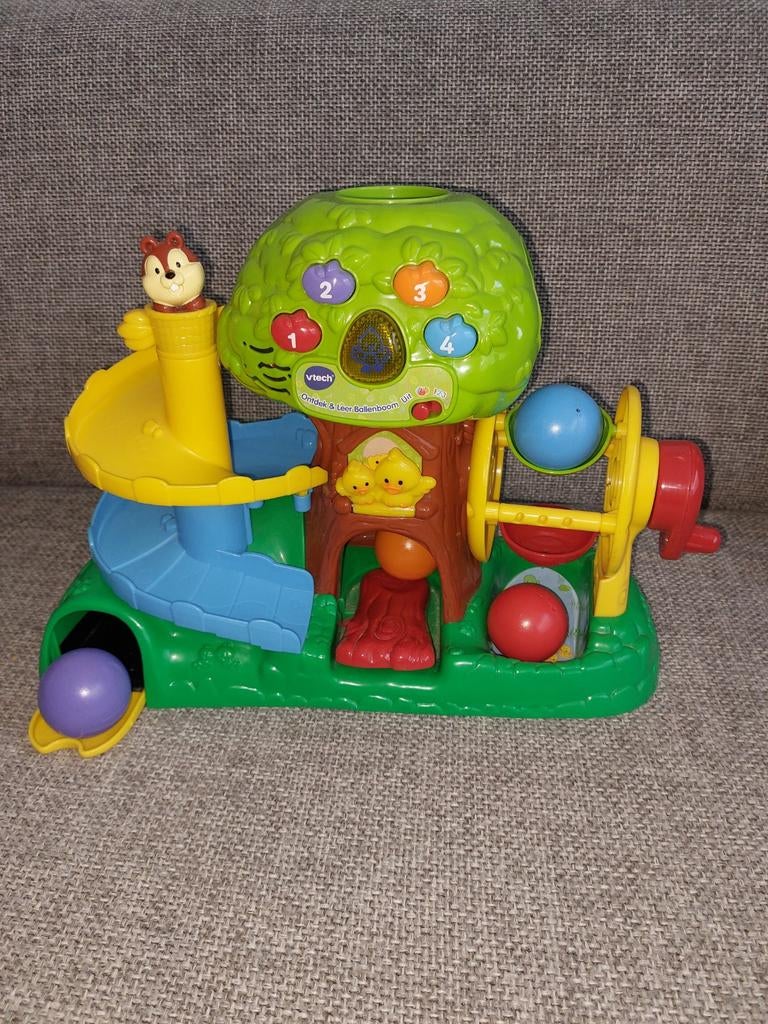 V tech ballenboom, Kinderen en Baby's, Speelgoed | Vtech, Ophalen of Verzenden, Zo goed als nieuw, 6 maanden tot 2 jaar