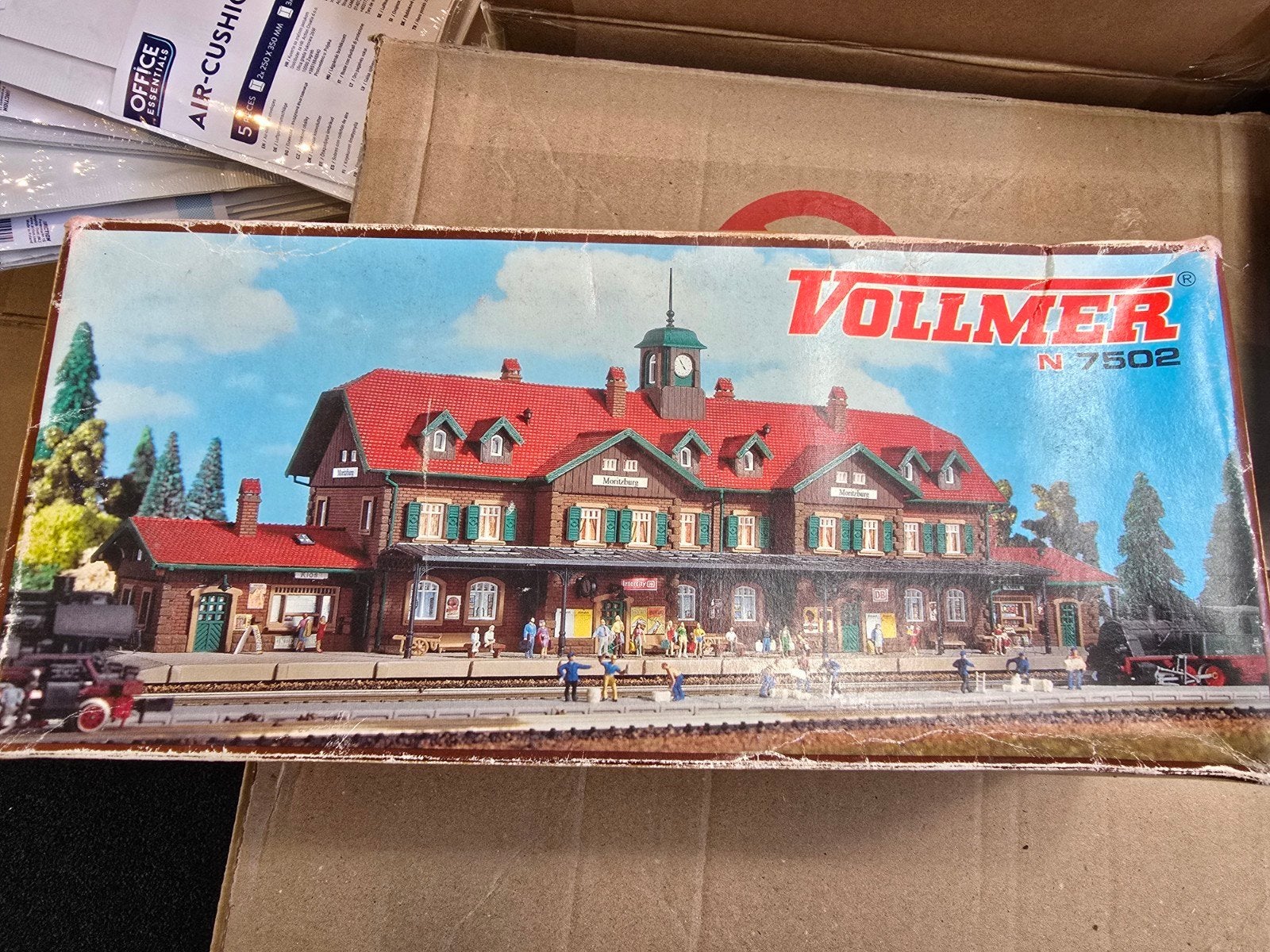 vollmer bahnhof Mauritzburg N spoor modeltrein 1:160, Ophalen of Verzenden, Nieuw, Brug, Tunnel of Gebouw, Overige merken