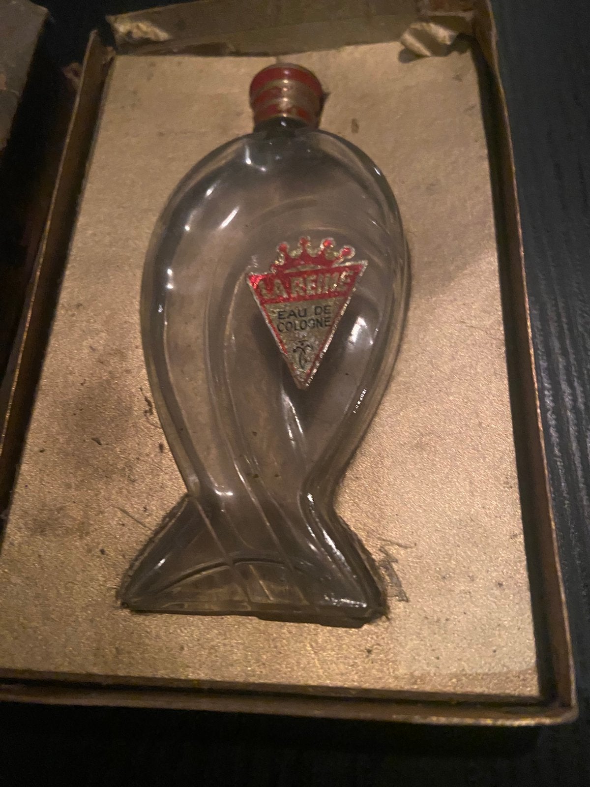 Oud eau de cologne flesje, Antiek en Kunst, Ophalen of Verzenden