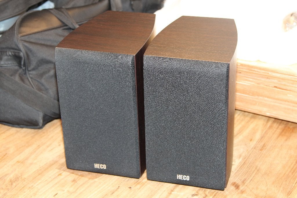 Heco Victa 200 stereo luidspreker set, Gebruikt, Ophalen of Verzenden, Boekenplank luidspreker, 150 watt of meer