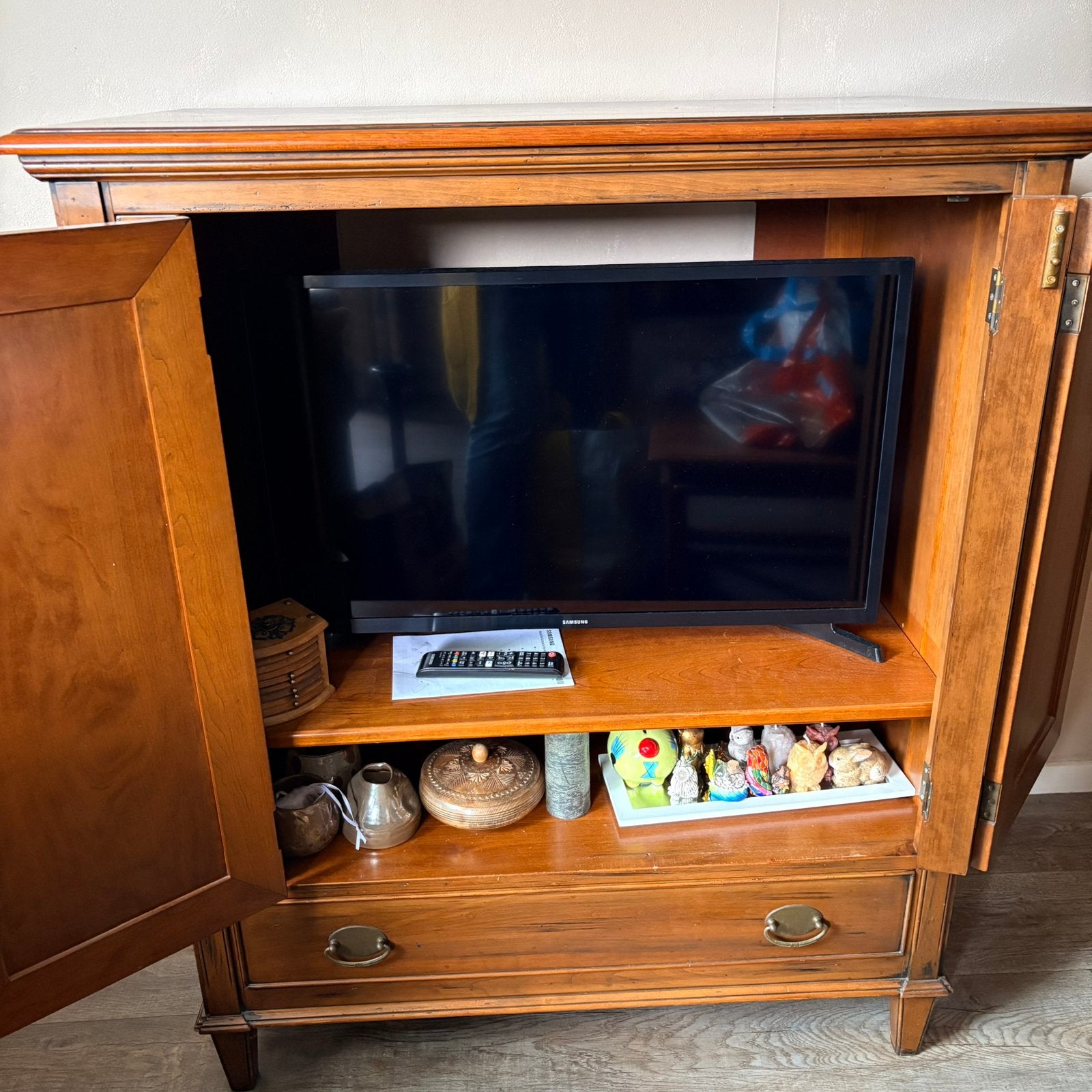 TV meubel, Huis en Inrichting, Ophalen, Gebruikt, 100 tot 150 cm, 50 tot 100 cm