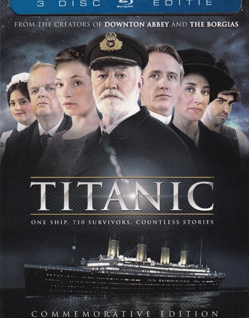 Te koop nieuwe 3 blu ray box titanic (special edition met ha, Ophalen of Verzenden, Nieuw in verpakking, Actie, Boxset