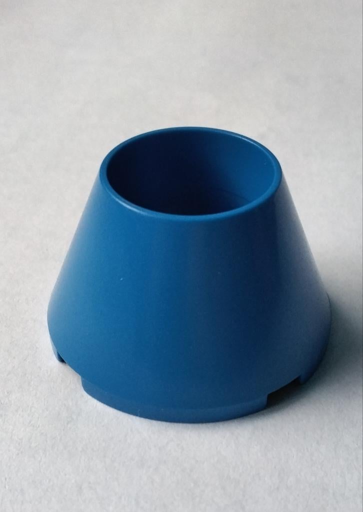 Lego 4742 kegel met gat hole hol donkerblauw blauw 2x2x4, Kinderen en Baby's, Speelgoed | Duplo en Lego, Ophalen of Verzenden
