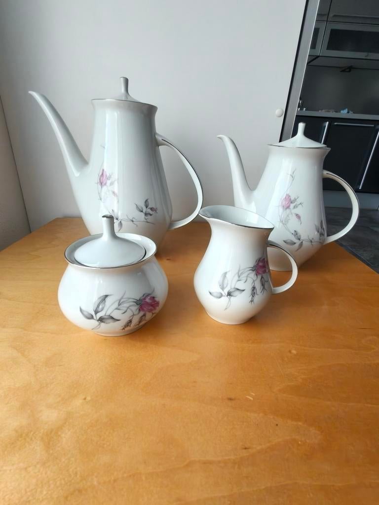 Koffie en thee set 4 delig, Ophalen of Verzenden