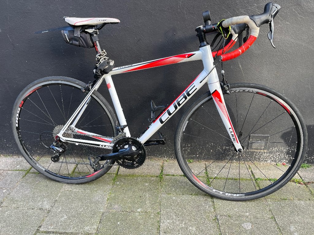 Cube racefiets, 28 inch, Gebruikt, 10 tot 15 versnellingen, Aluminium