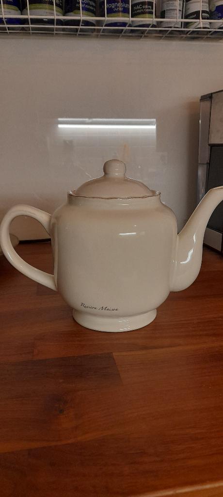 Riviera maison Côte d'est theepot, Huis en Inrichting, Keuken | Servies, Overige typen, Ophalen of Verzenden, Zo goed als nieuw