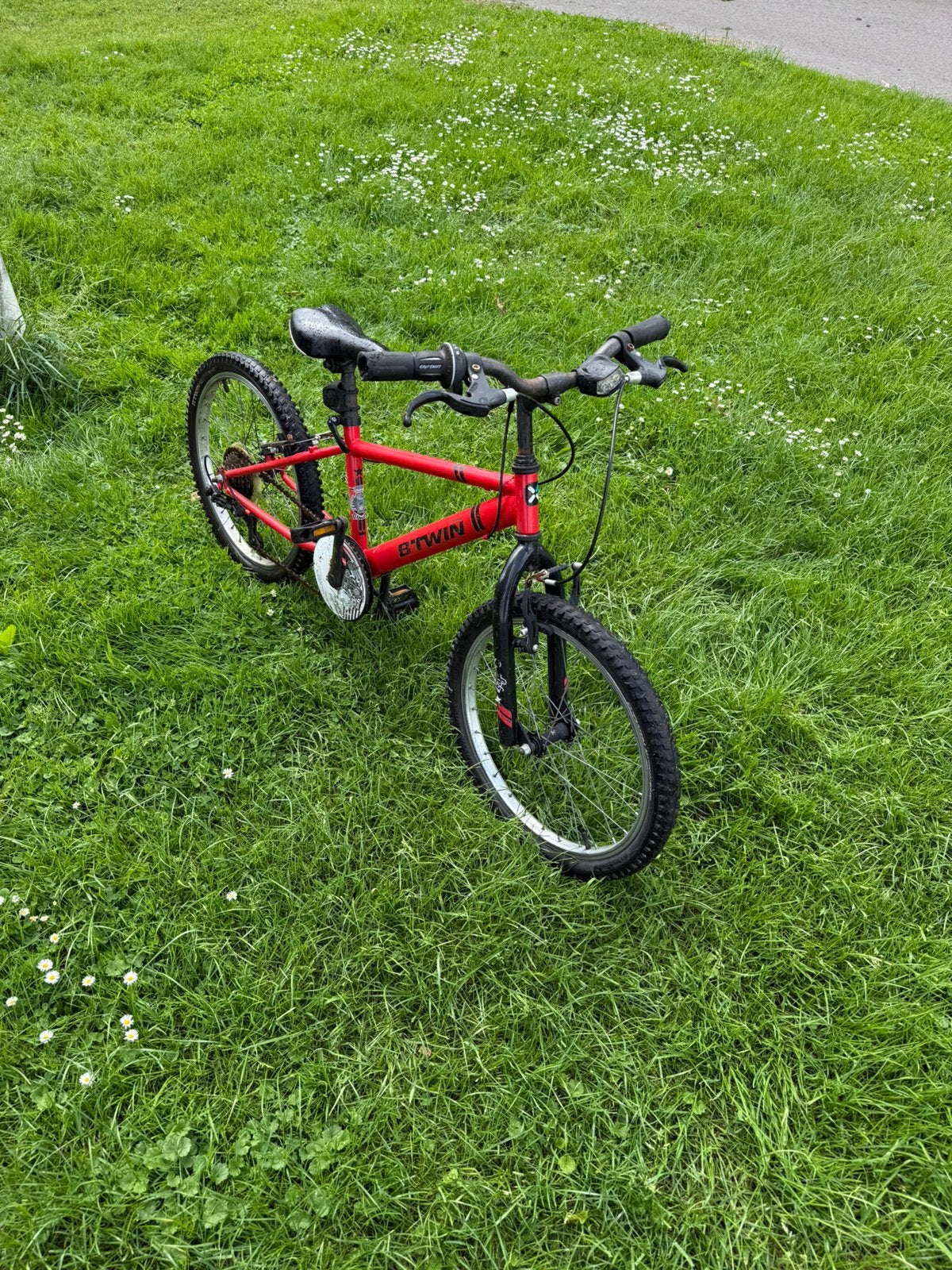 Btwin mouintainbike, Ophalen, Zo goed als nieuw, Staal, 24 inch of meer