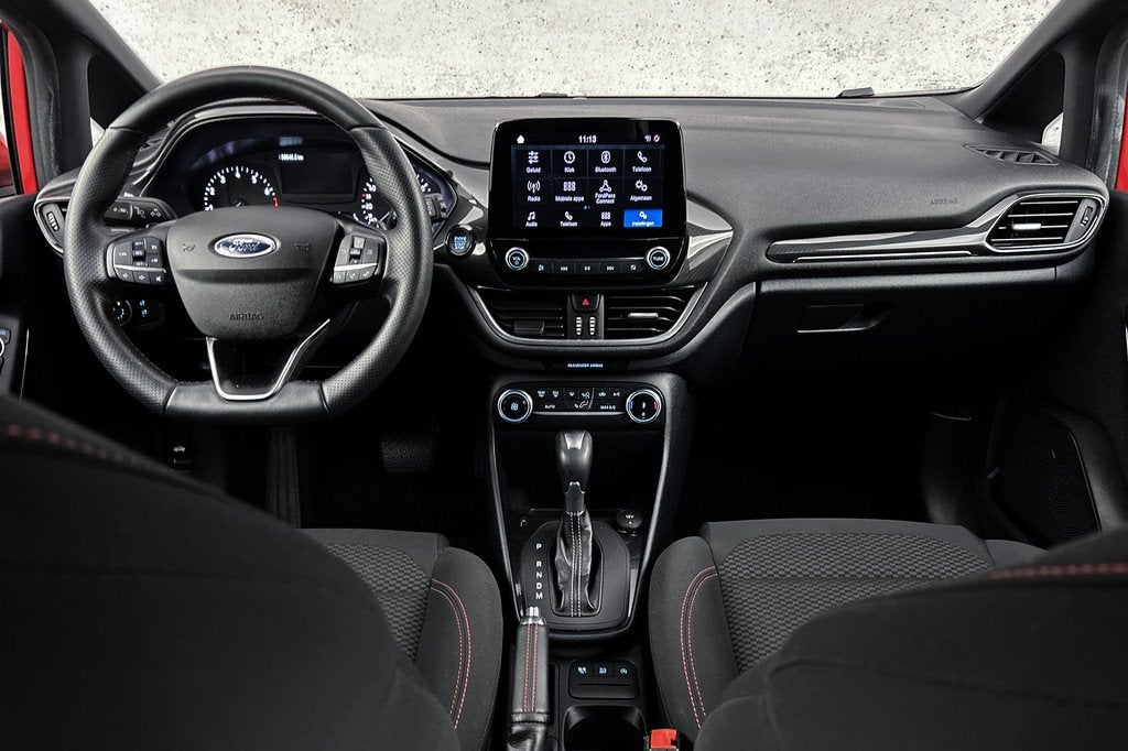 Ford Fiesta 1.0 EcoBoost ST-Line | Cruise control | Lichtmet, Auto's, 12 maanden, Stof, Gebruikt, 49 €/maand