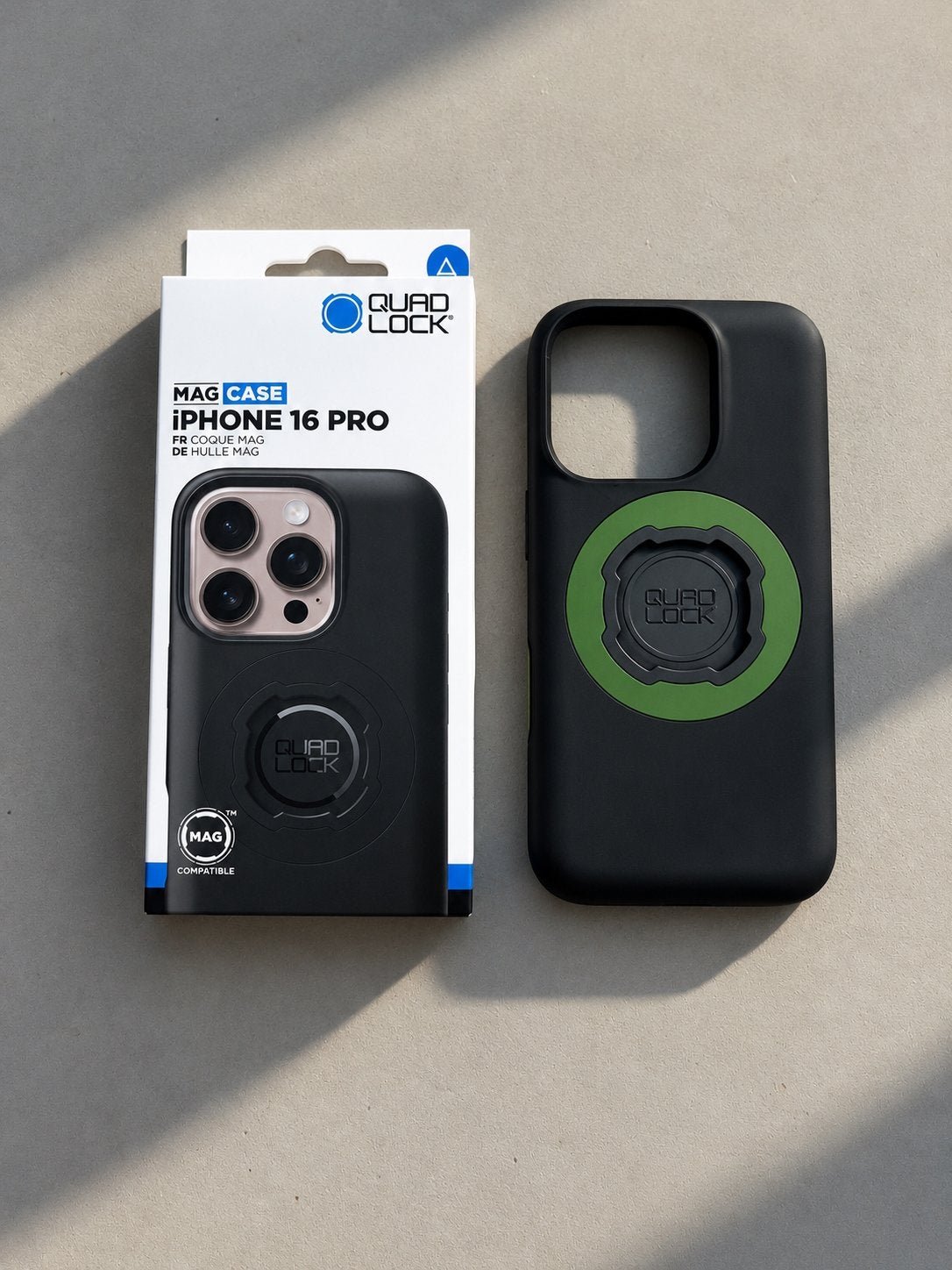 Quad lock iPhone 16 pro hoesje, Ophalen of Verzenden, Zo goed als nieuw