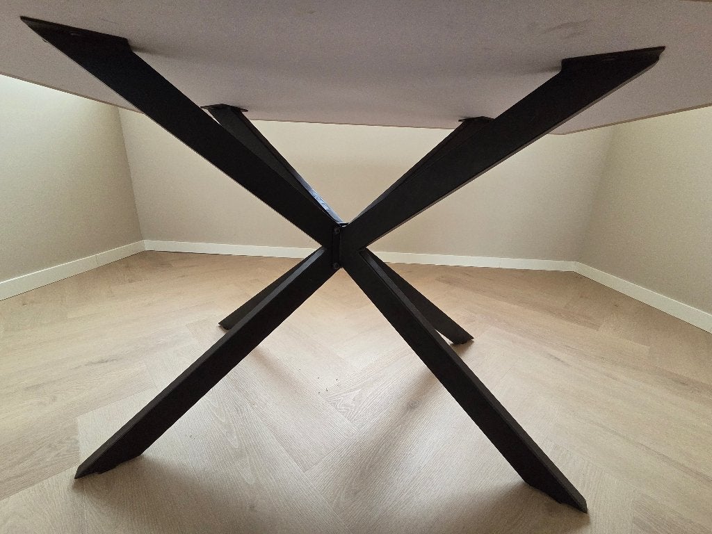 Stalen tafelpoot set van 2, Ophalen, Tafelpoot, Gebruikt, 50 tot 100 cm