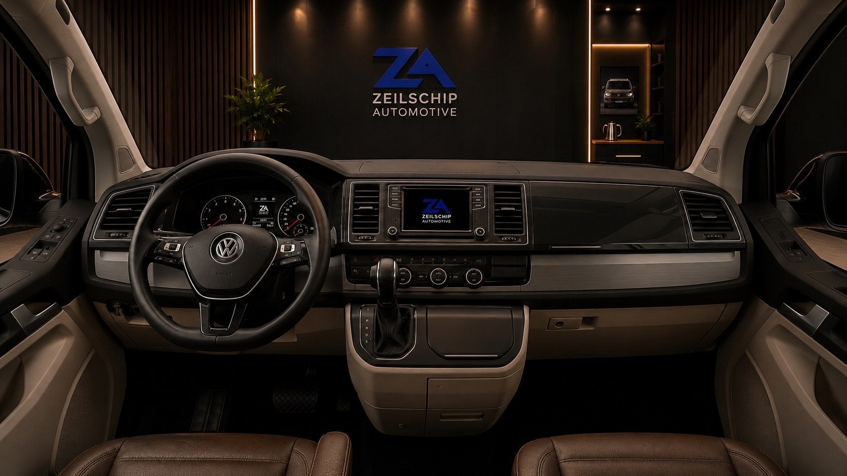 Volkswagen Transporter 2.0 TDI Lang 4-Motion Highline Navi|P, Auto's, Automaat, Euro 6, USB, Bruin