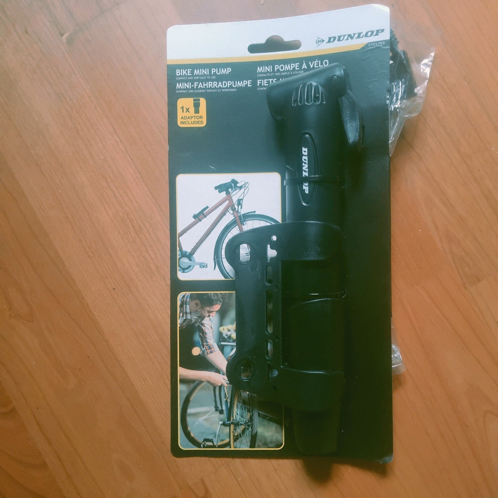 Dunlop Mini Fiets Pomp -fietsbel, Ophalen of Verzenden, Nieuw