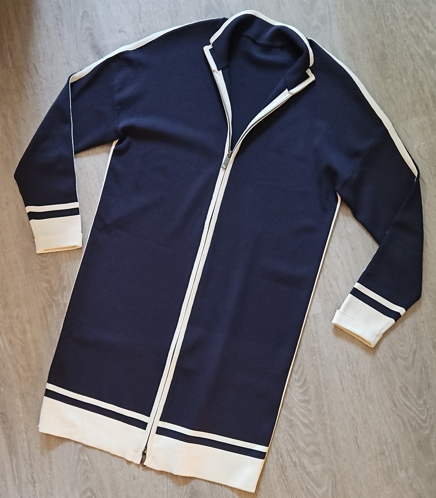 Pennyblack (Max Mara) Sportieve Lang Vest Huisjas maat s/m, Ophalen of Verzenden, Zo goed als nieuw, Maat 38/40 (M), Beige