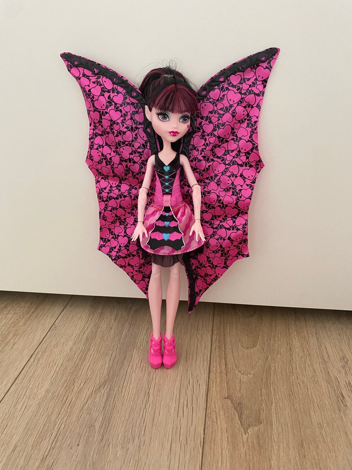 Draculaura – Ghoul-to-Bat Transformation, Ophalen of Verzenden, Gebruikt, Barbie