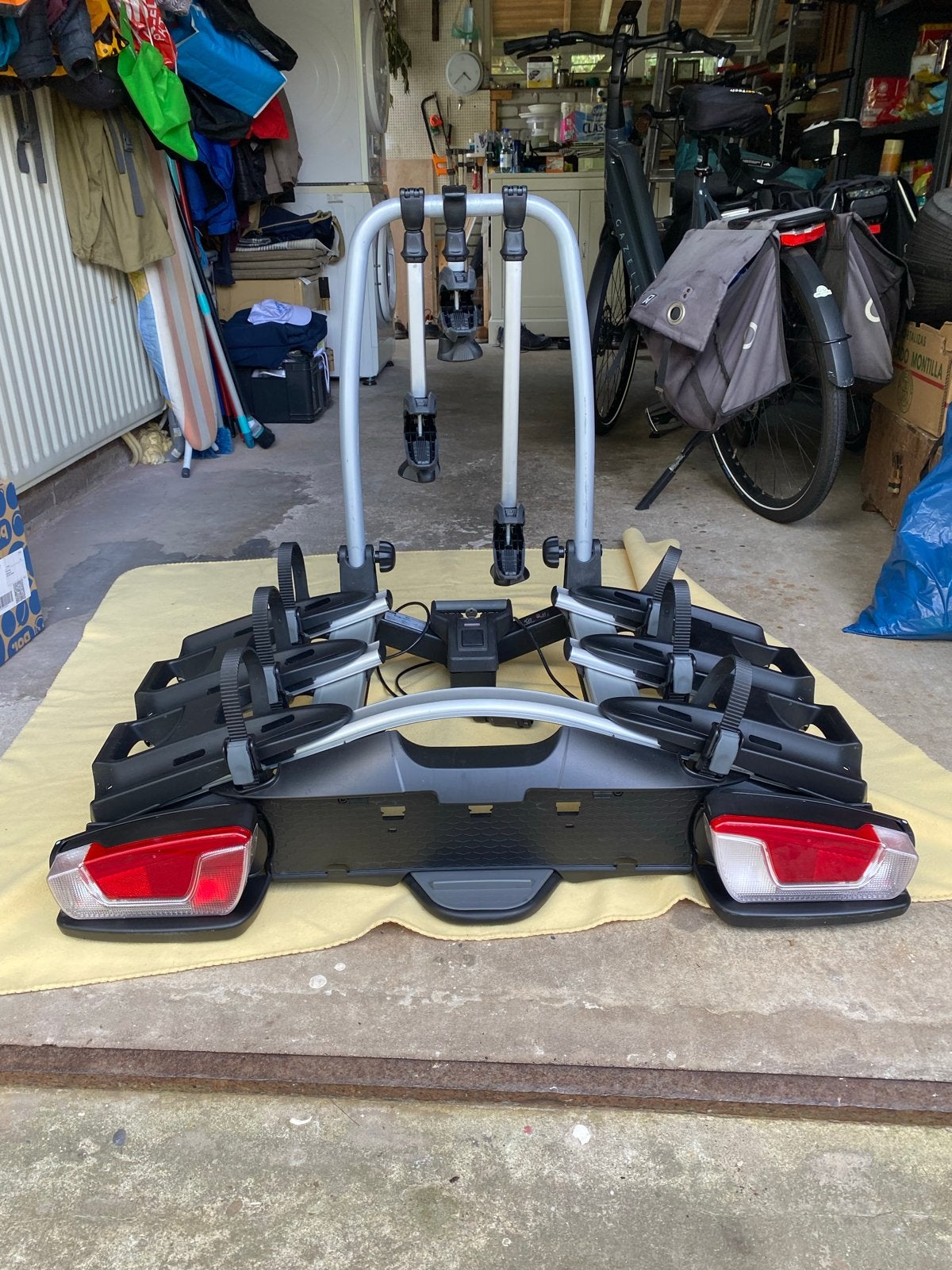 Thule Fietsendrager Trekhaakdrager - Zo goed als nieuw, Ophalen, 3 fietsen of meer, Zo goed als nieuw, Trekhaakdrager