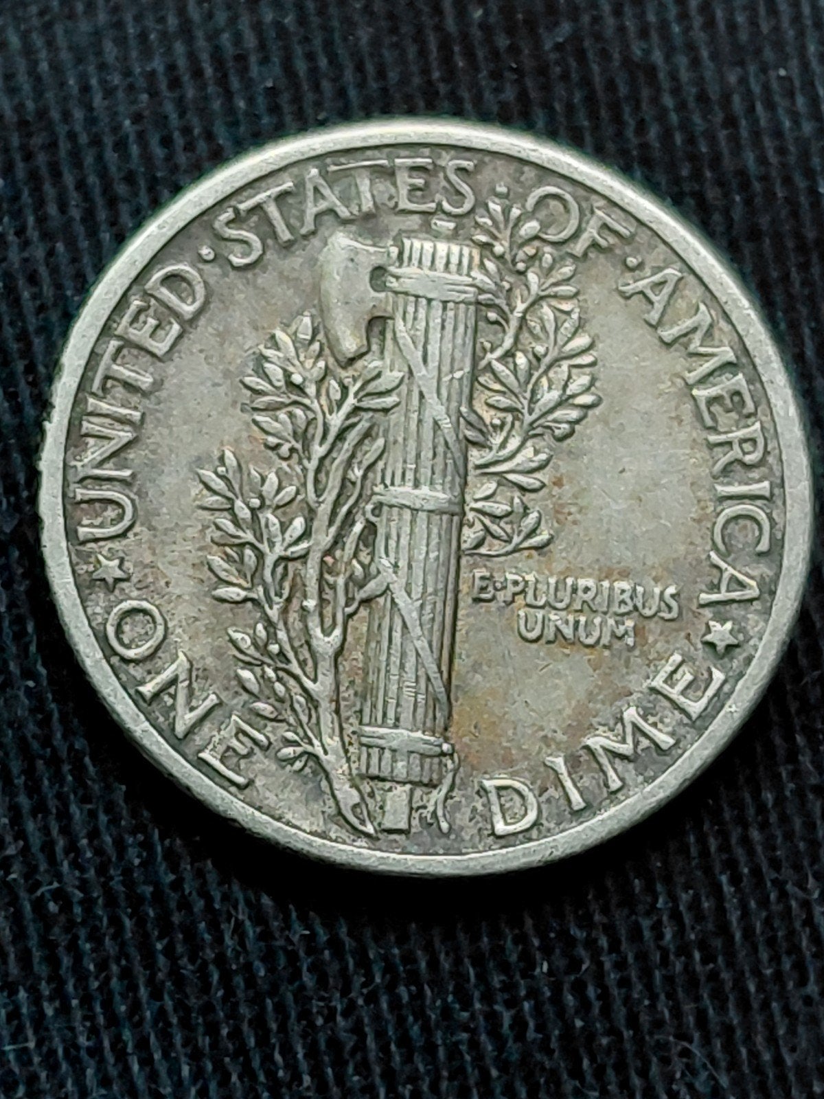 Amerika 1 "Mercury" Dime 1935 - Zilver, Postzegels en Munten, Munten | Amerika, Verzenden, Noord-Amerika, Losse munt, Zilver