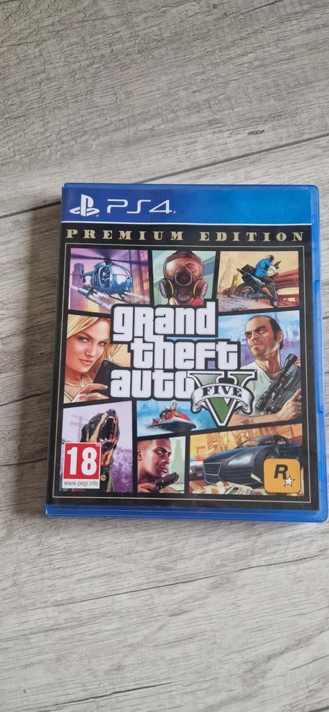 Grand Theft Auto V Premium Edition PS4, Spelcomputers en Games, Games | Sony PlayStation 4, Avontuur en Actie, Online, Vanaf 18 jaar