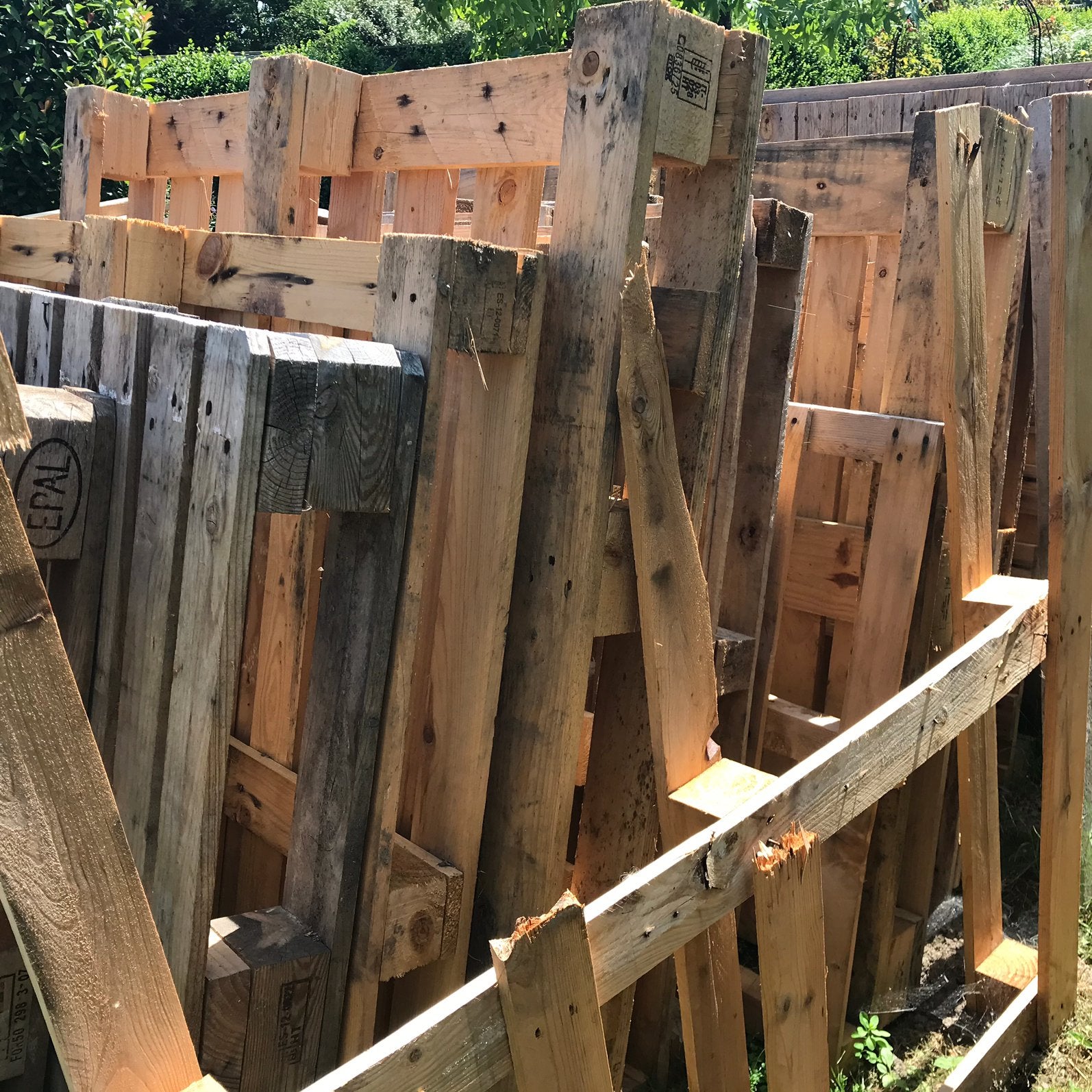 Gratis pallets, Ophalen, Minder dan 3 meter, Hout, 1 tot 2 meter