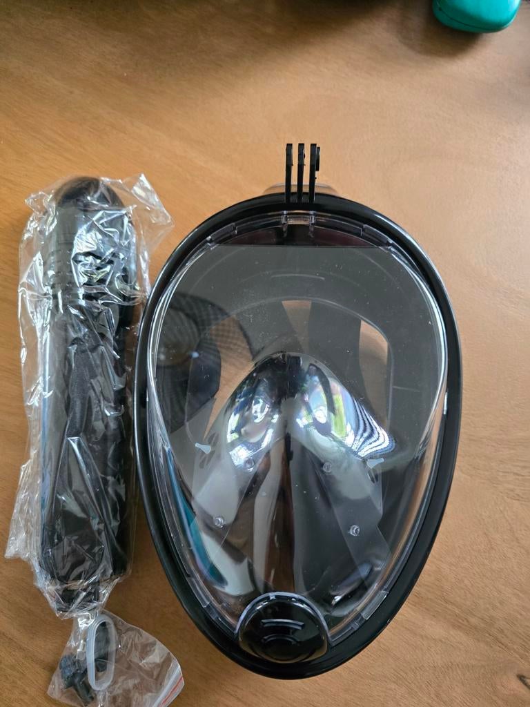2x Nieuw Snorkelmasker met Oordopjes & GoPro Houder, Ophalen, Nieuw, Snorkelmasker