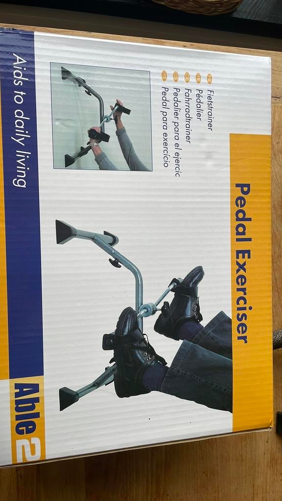 Fietstrainer in doos nieuw, Nieuw, Ophalen of Verzenden, Metaal, Benen