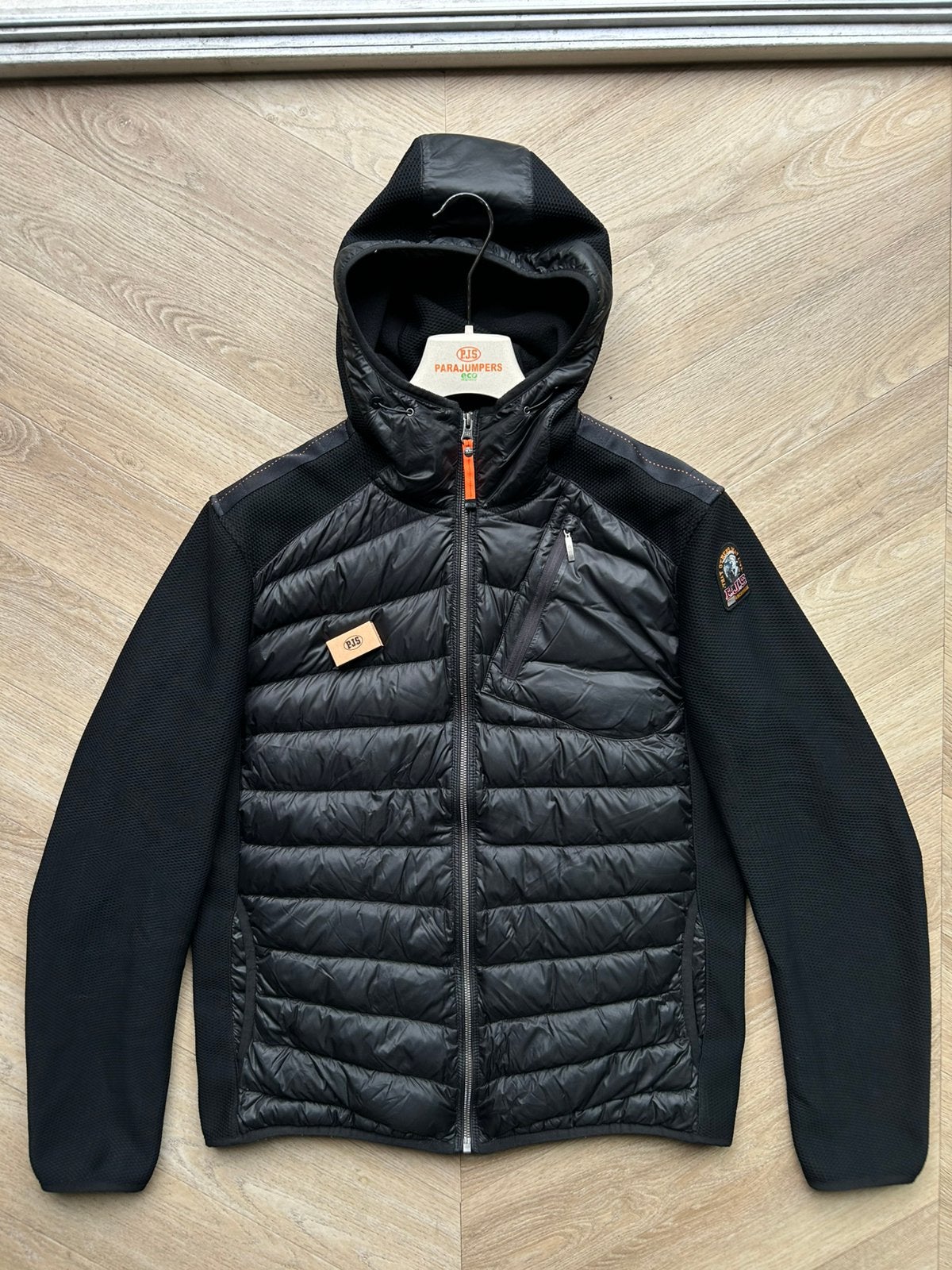 Parajumper jas Nolan maat XL origineel, Ophalen of Verzenden, Zo goed als nieuw, Maat 56/58 (XL), Zwart