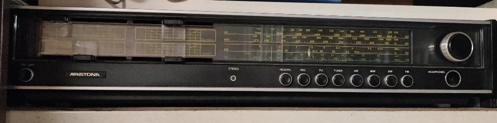 Vintage radio Aristona, Ophalen, Gebruikt, Radio