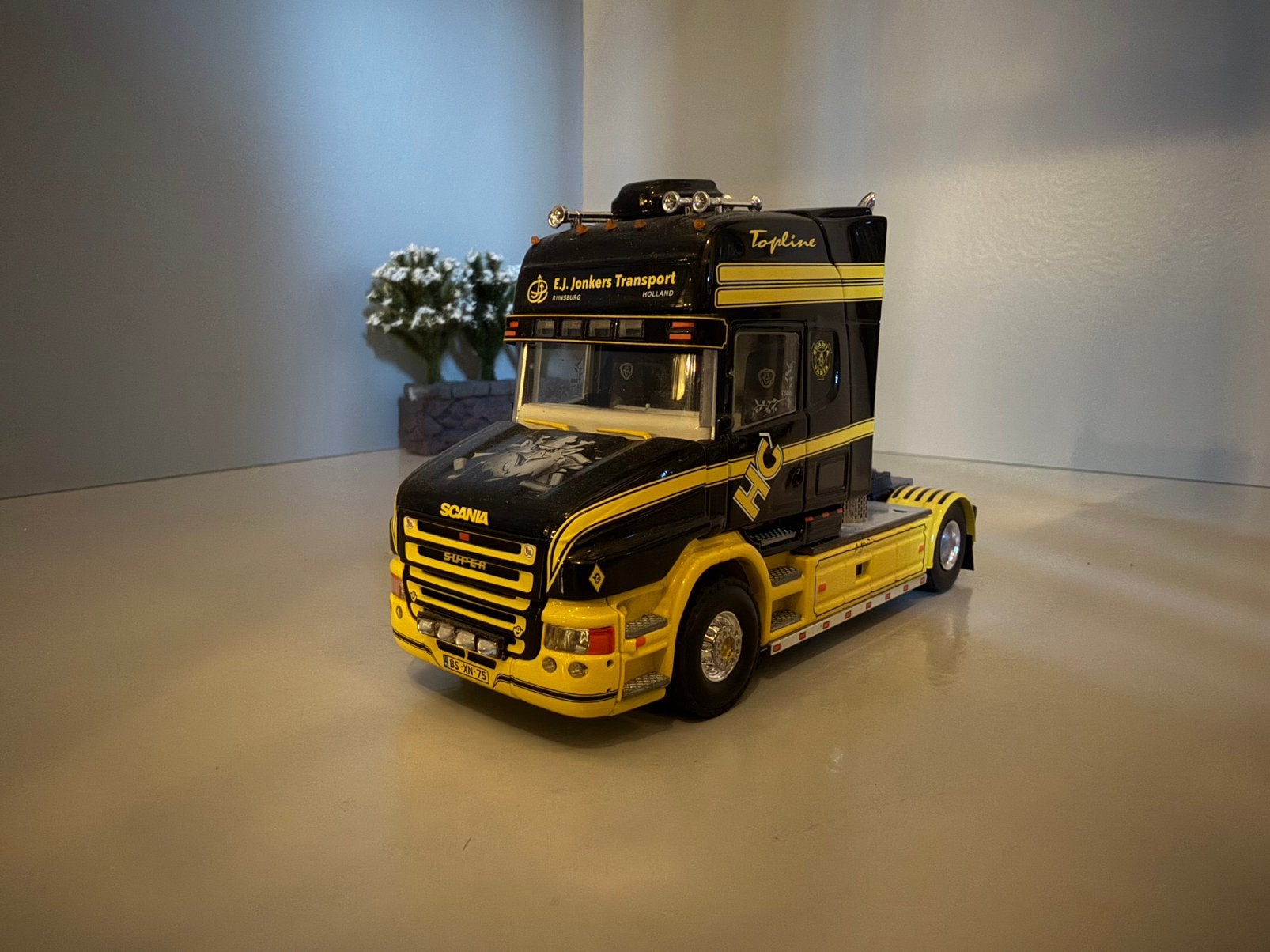 Tekno scania torpedo jonkers, Ophalen of Verzenden, Zo goed als nieuw, Bus of Vrachtwagen, Tekno