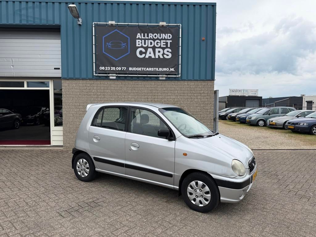 Hyundai Atos Spirit 1.0i SLX, Zwart, 4 cilinders, 833 kg, Origineel Nederlands